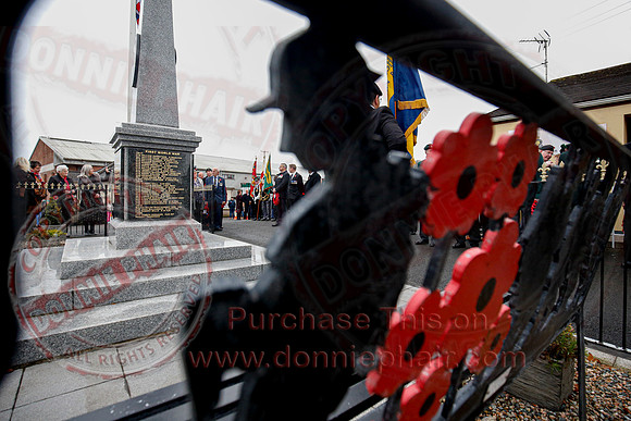Remembrance Sunday in Fivemiletown-1