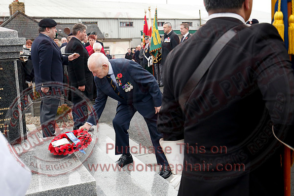 Remembrance Sunday in Fivemiletown-4