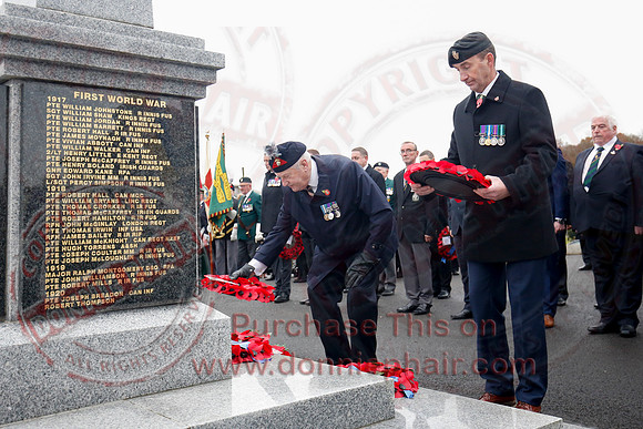 Remembrance Sunday in Fivemiletown-7