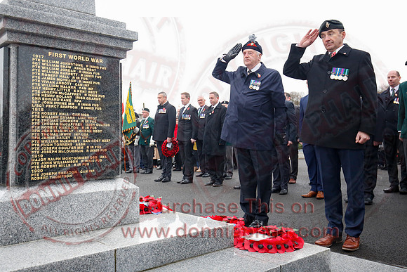 Remembrance Sunday in Fivemiletown-8