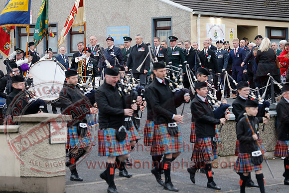 Remembrance Sunday in Fivemiletown-11