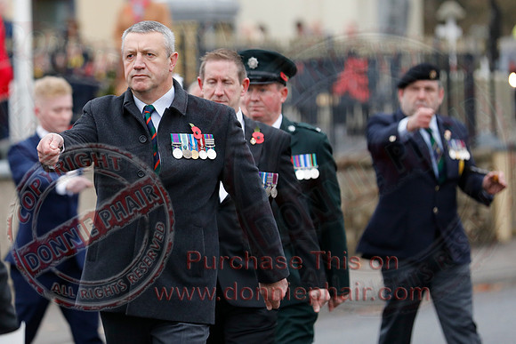 Remembrance Sunday in Fivemiletown-16