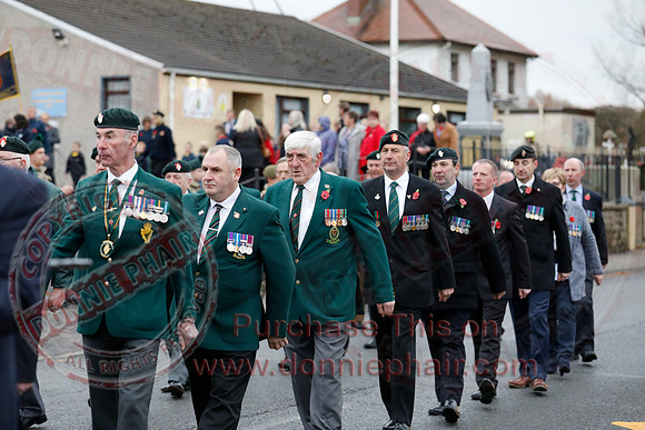 Remembrance Sunday in Fivemiletown-17