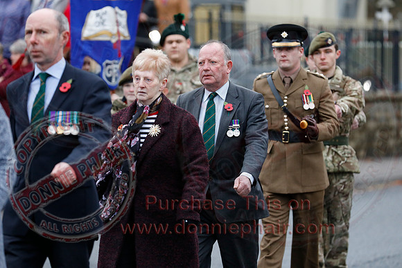 Remembrance Sunday in Fivemiletown-18