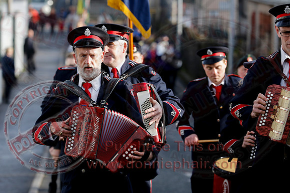 Remembrance Sunday in Lisnaskea-1