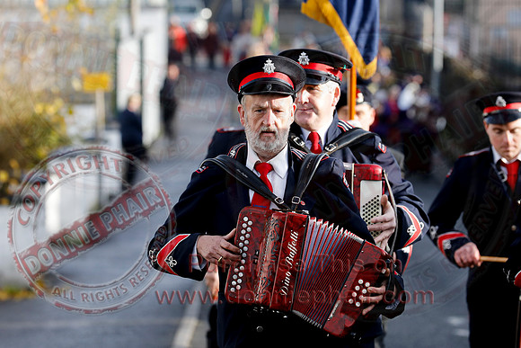 Remembrance Sunday in Lisnaskea-2