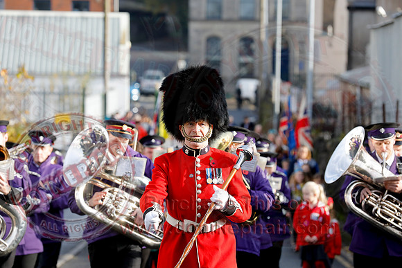 Remembrance Sunday in Lisnaskea-8