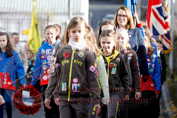 Remembrance Sunday in Lisnaskea-10