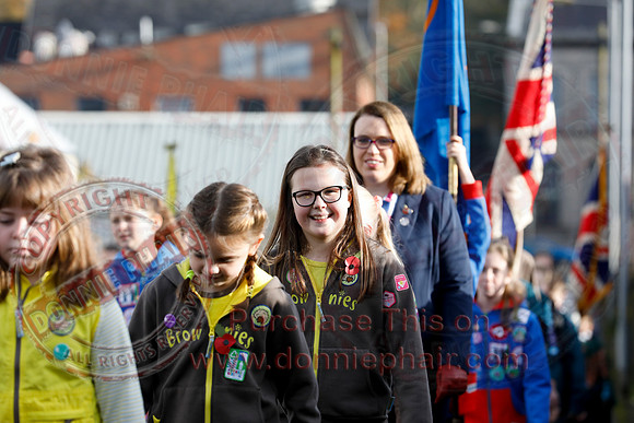 Remembrance Sunday in Lisnaskea-11