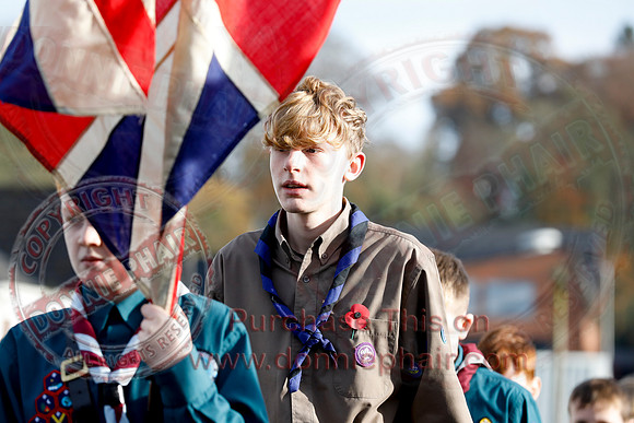 Remembrance Sunday in Lisnaskea-13