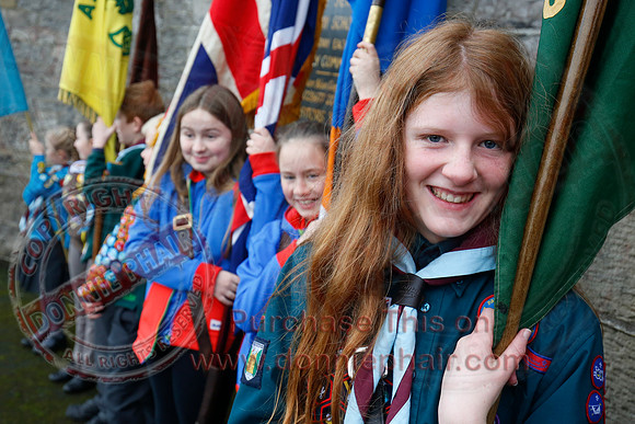 Remembrance Sunday in Lisnaskea-17