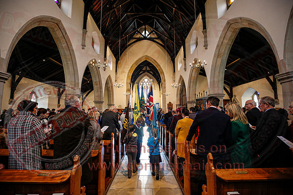 Remembrance Sunday in Lisnaskea-18