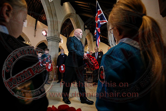 Remembrance Sunday in Lisnaskea-21
