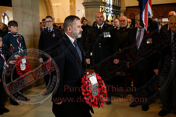 Remembrance Sunday in Lisnaskea-22