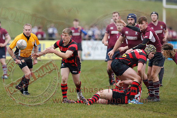 Enniskillen 2nd XV (0) V Armagh 3rd XV (10) in Provincial Division Two Rugby.-16