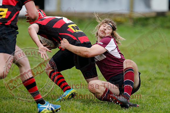 Enniskillen 2nd XV (0) V Armagh 3rd XV (10) in Provincial Division Two Rugby.-23