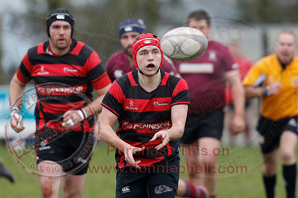 Enniskillen 2nd XV (0) V Armagh 3rd XV (10) in Provincial Division Two Rugby.-27