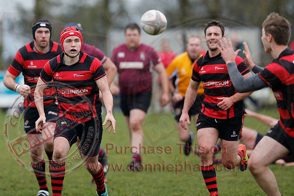 Enniskillen 2nd XV (0) V Armagh 3rd XV (10) in Provincial Division Two Rugby.-28