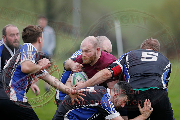 Enniskillen 3rd XV (19) V Inishowen (3) in Ulster Rugby Regional West-5