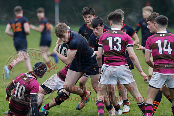ERGS 1st XV (40) V Dungannon 1st XV (10) in Schools Rugby Cup-2