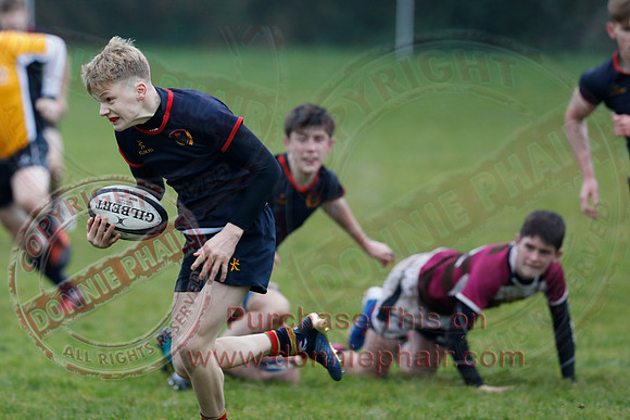 ERGS 1st XV (40) V Dungannon 1st XV (10) in Schools Rugby Cup-4