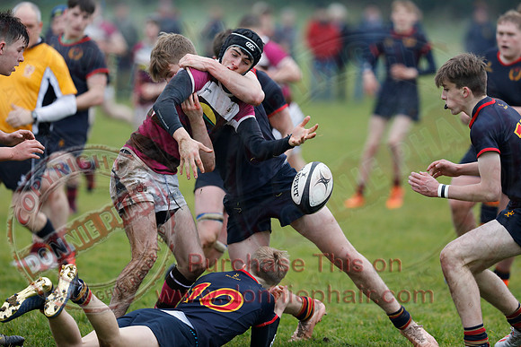 ERGS 1st XV (40) V Dungannon 1st XV (10) in Schools Rugby Cup-5