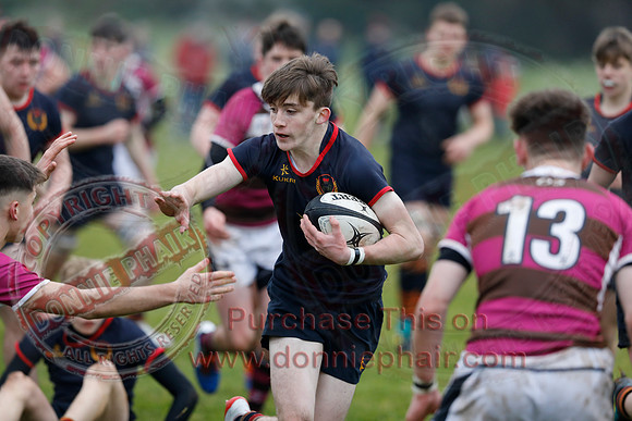 ERGS 1st XV (40) V Dungannon 1st XV (10) in Schools Rugby Cup-6