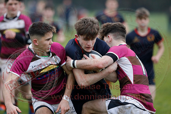 ERGS 1st XV (40) V Dungannon 1st XV (10) in Schools Rugby Cup-8