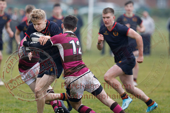 ERGS 1st XV (40) V Dungannon 1st XV (10) in Schools Rugby Cup-9