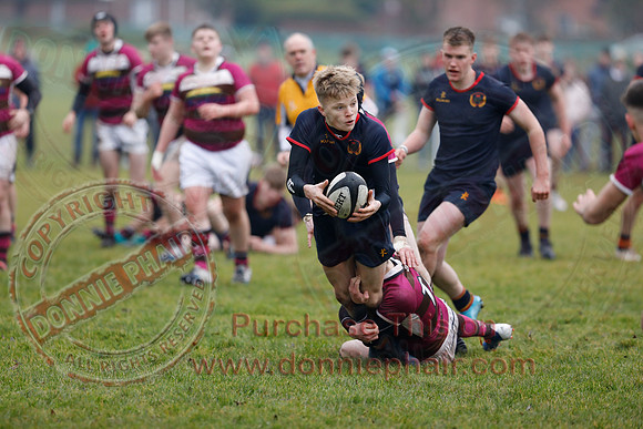 ERGS 1st XV (40) V Dungannon 1st XV (10) in Schools Rugby Cup-11