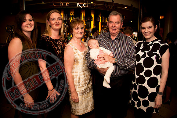 Slieve Russell Hotel celebrates 20 years in Business.  Pictured here with Sean Quinn and his family.