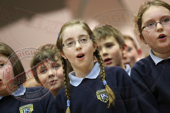 Community Carol Service in St. Mary's Hall, Tempo.