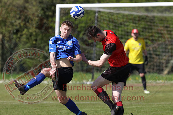 Kesh (1) V Irvinestown (1) in Mercer Football League-8