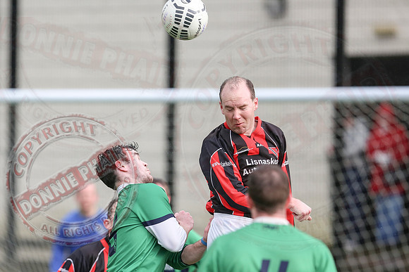 Lisnaskea Rovers (3) V Shelbourne (0) in Fermanagh and Western, Division One.