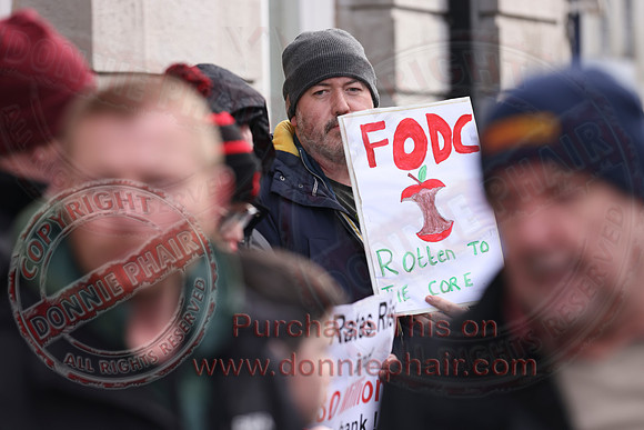 Independent Councillors Protest over Censorship outside Enniskillen Townhall-7