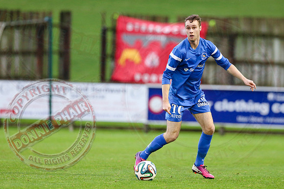 Ballinamallard United (0) v Portadown (2) in Danske Bank IFA Premier League.