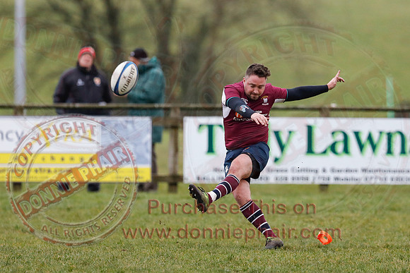 Enniskillen 1st XV (38) V Carrickfergus 1st XV (5) in Ulster Rugby Championship Division One-3