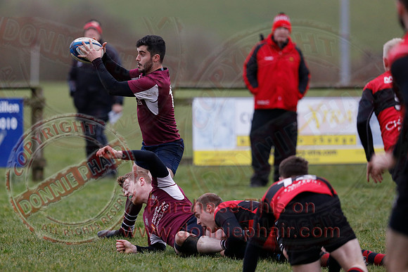 Enniskillen 1st XV (38) V Carrickfergus 1st XV (5) in Ulster Rugby Championship Division One-17