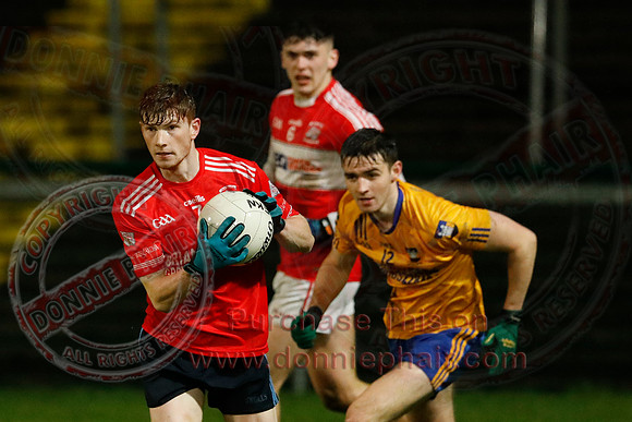 Enniskillen Gaels (0-10) V Cleenish (0-01) in U21 GAA Football Championship Final-4