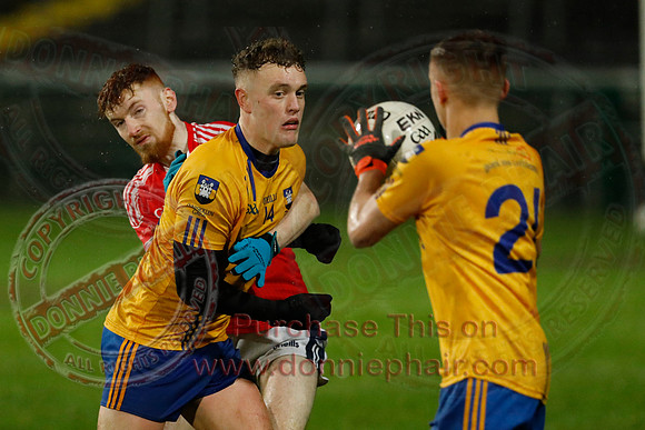 Enniskillen Gaels (0-10) V Cleenish (0-01) in U21 GAA Football Championship Final-7