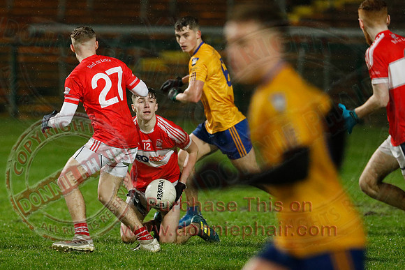 Enniskillen Gaels (0-10) V Cleenish (0-01) in U21 GAA Football Championship Final-11