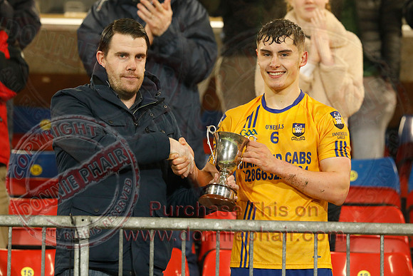 Enniskillen Gaels (0-10) V Cleenish (0-01) in U21 GAA Football Championship Final-12