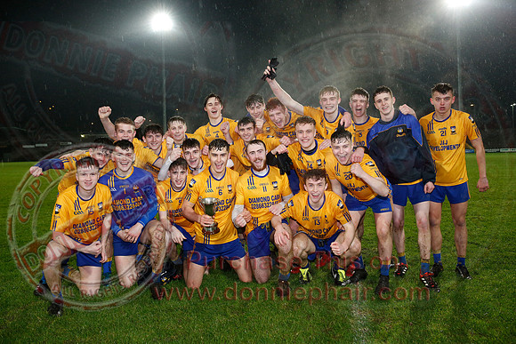 Enniskillen Gaels (0-10) V Cleenish (0-01) in U21 GAA Football Championship Final-15