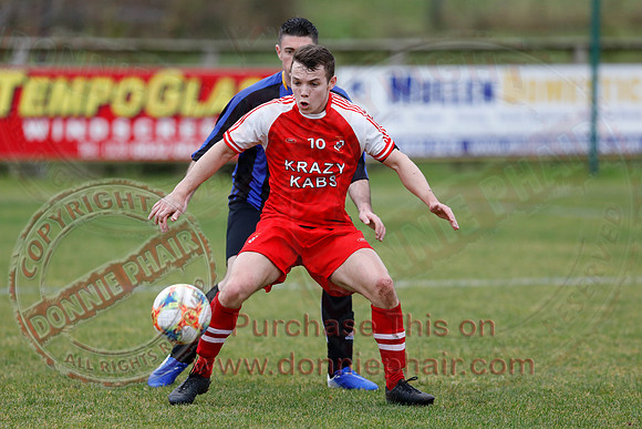 Enniskillen Rangers (3) V Omagh Hospitals (1) in Mercer League-3