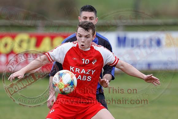 Enniskillen Rangers (3) V Omagh Hospitals (1) in Mercer League-4