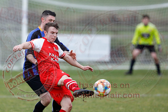 Enniskillen Rangers (3) V Omagh Hospitals (1) in Mercer League-7