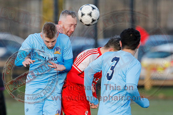 Enniskillen Town (1) V Enniskillen Rangers (1) in Mercer League-1
