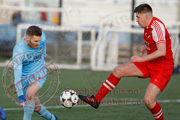 Enniskillen Town (1) V Enniskillen Rangers (1) in Mercer League-4