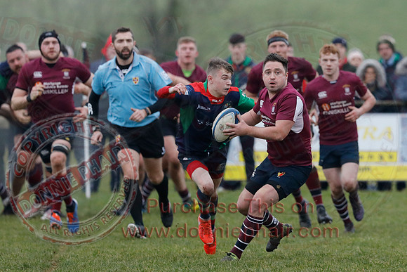 Enniskillen 1st (24) V Clogher Valley 1st XV (21) in Ulster Rugby Championship Division One-3