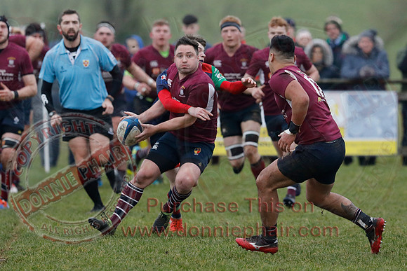 Enniskillen 1st (24) V Clogher Valley 1st XV (21) in Ulster Rugby Championship Division One-4